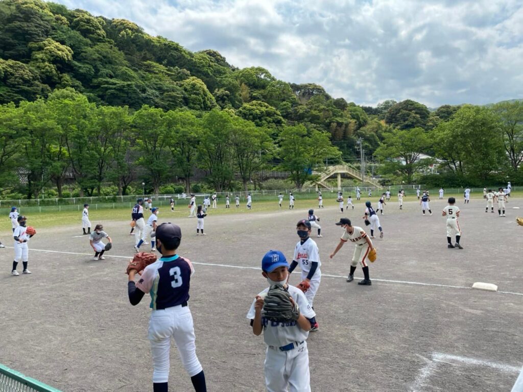 青島健太blog_野球教室