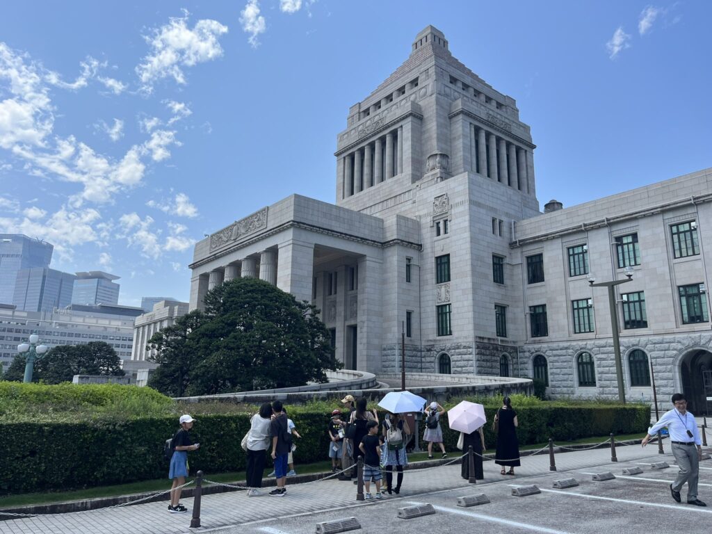 青島健太ブログ_国会見学