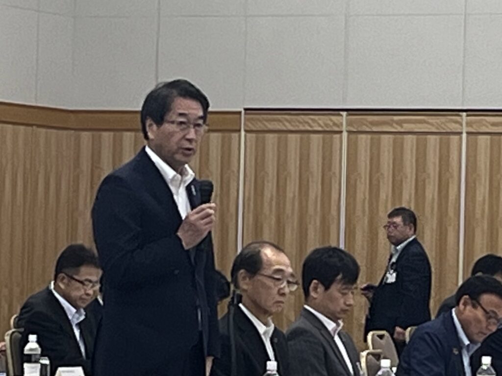 青島健太ブログ_陸直轄河川治水期成同盟会連合会「要望会」